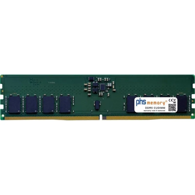 Memoria RAM PHS-memory SP610625 16GB DDR5 6400MHz DIMM unbuffered - immagine 1