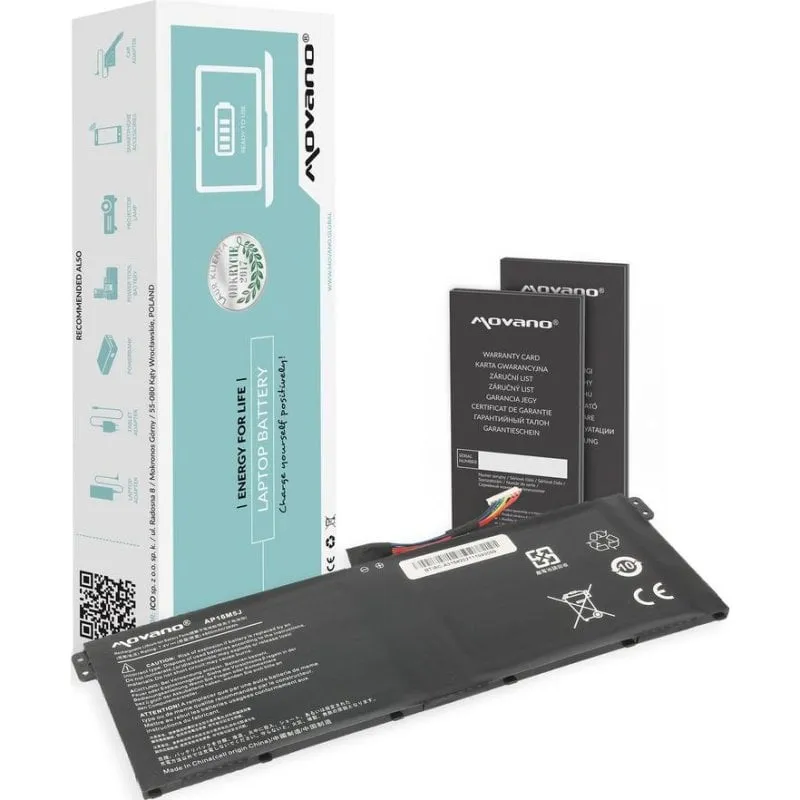 Batteria Movano BT/AC-A315 per Acer Aspire 3 A314 A315 A317 7,4V 4800mAh - immagine 1