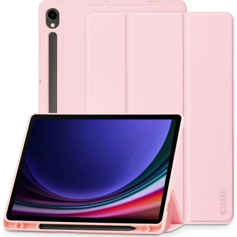 Cover SmartCase Tech-Protect Samsung Galaxy Tab S9 FE 10.9 Rosa - immagine 1