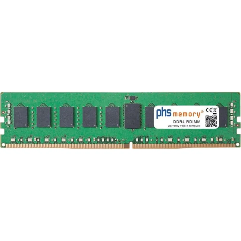 Memoria RAM PHS-memory SP609841 16GB DDR4 2933MHz ECC Registered DIMM Nero - immagine 1
