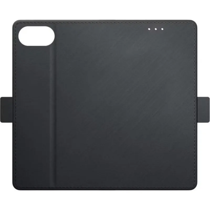 Funda para móvil 3MK Wallet Case TPU Nylon Nero con supporto magnetico per iPhone 16e - immagine 1