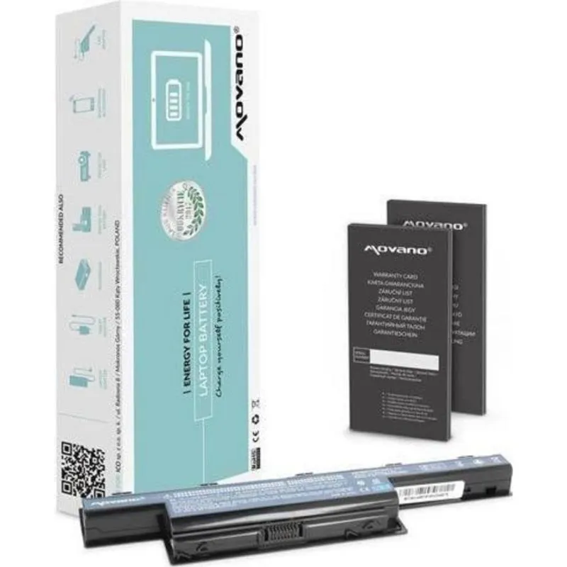 Batteria Movano per Acer Aspire 4551 4741 5741 4400 mAh Li-Ion - immagine 1