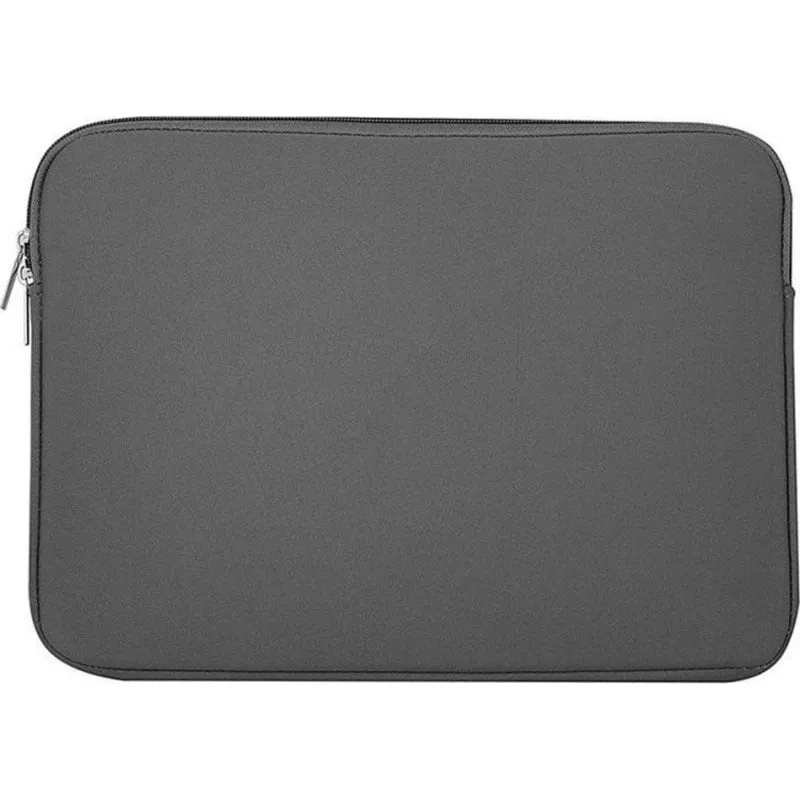 Custodia per portatile Hurtel neoprene 15,6'' grigio resistente all'acqua - immagine 1