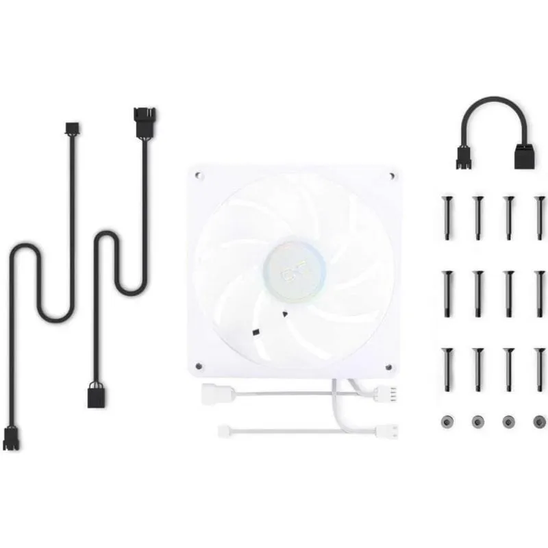 Raffreddamento Aria Alphacool 140 mm PWM ARGB 2000 RPM 32,8 dB 4-Pin - immagine 1