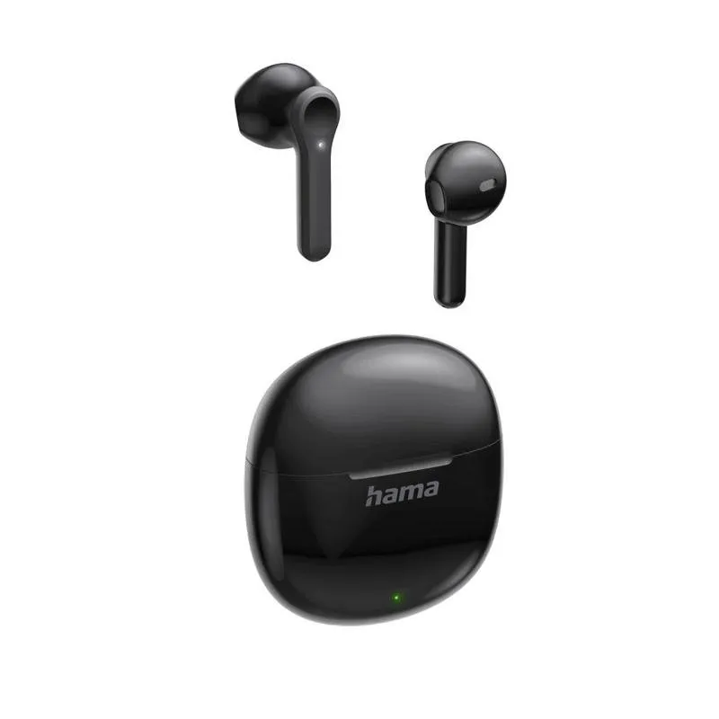 Auricolari Hama Action One wireless Bluetooth TWS per chiamate e musica neri - immagine 1