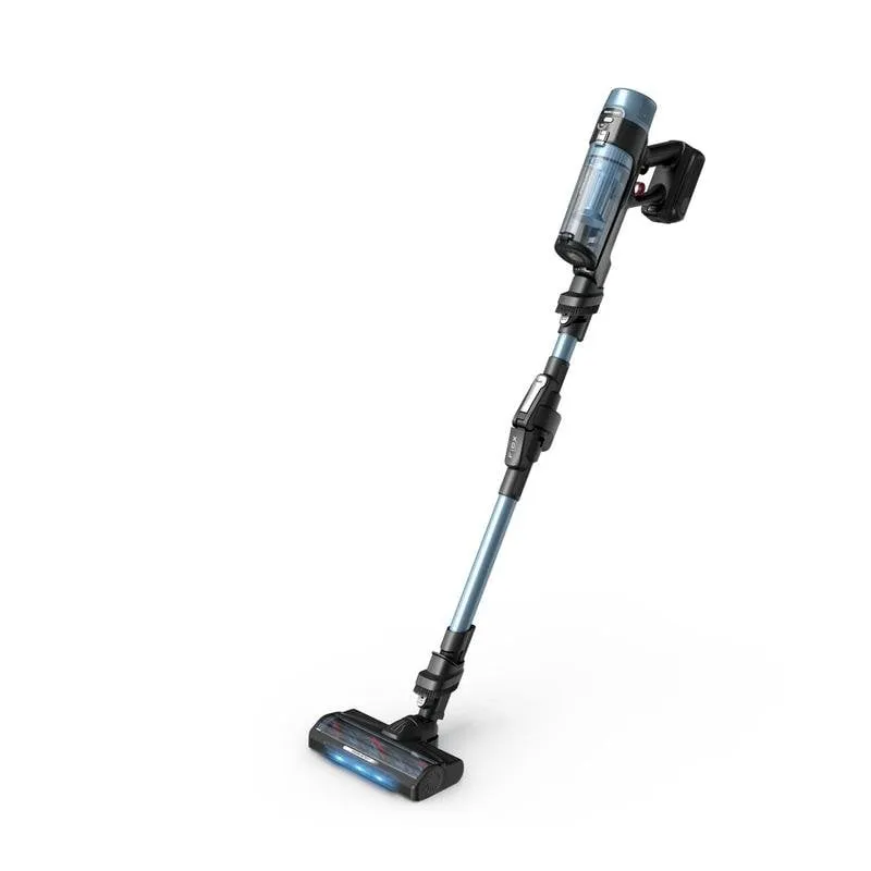 Aspirapolvere senza Fili Rowenta X-Force Flex 10.80 Allergy Aqua 300W 60 minuti Blu Nero - immagine 1