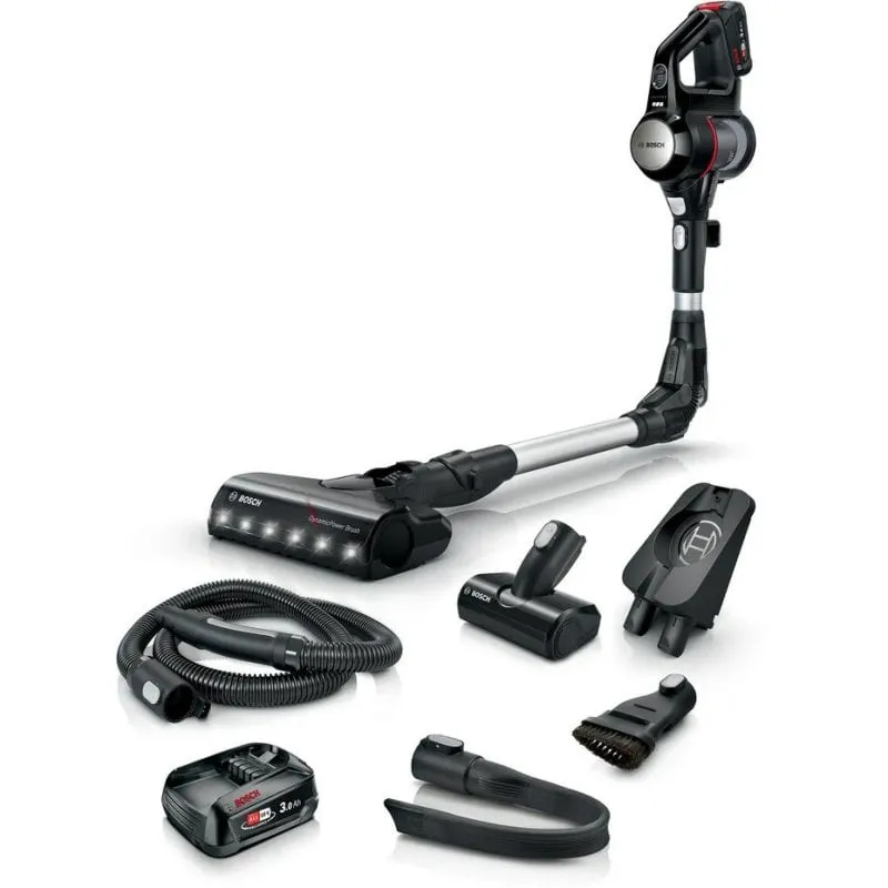 Aspirapolvere senza Sacco Bosch BCS712E 18 V 40 min 0,3 L Nero LED - immagine 1