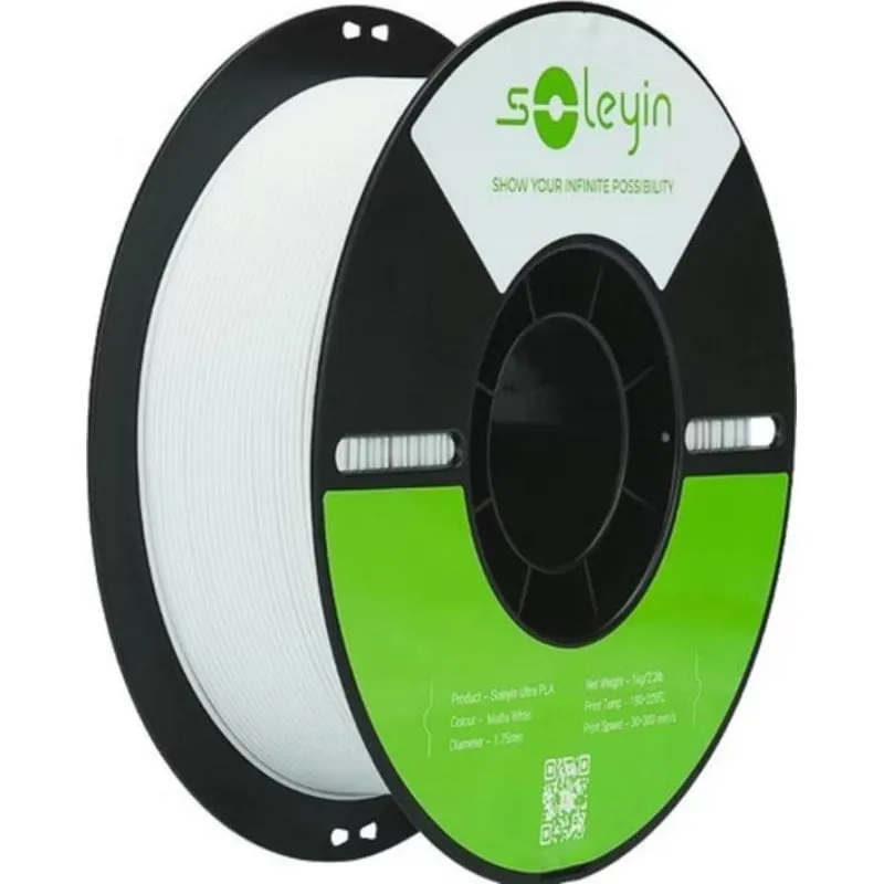 Filamento PLA Creality 3301010561 Bianco 1,75 mm per stampa 3D - immagine 1