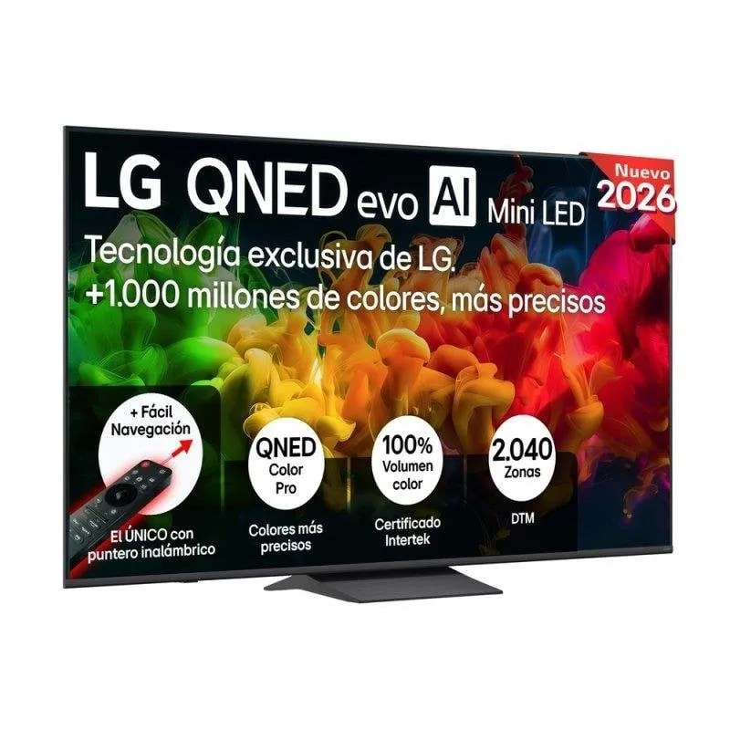 TV LG QNED 75QNED81B6A 75" 4K UltraHD 60Hz Smart TV WebOS HDR10 MiniLED AI - immagine 1