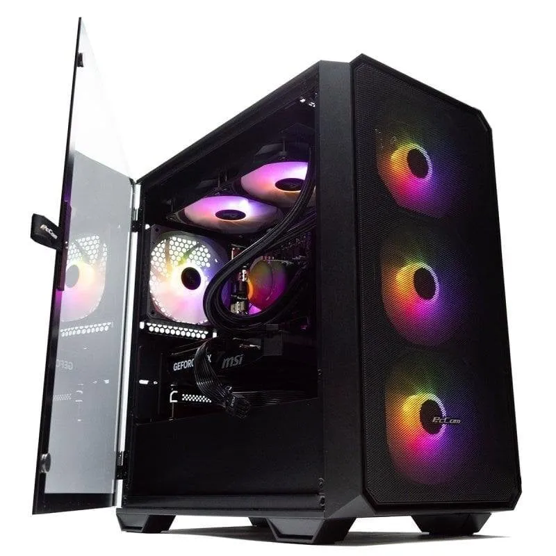 PC fisso PcCom Ready Intel Core i7-14700KF 32GB 1TB SSD RTX 5060 Ti Windows 11 Home - immagine 1