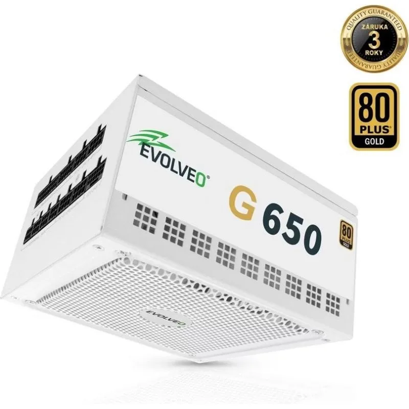 Alimentatore Evolveo G650 650W Certificazione 80+ Gold modulare ATX 3.1 - immagine 1
