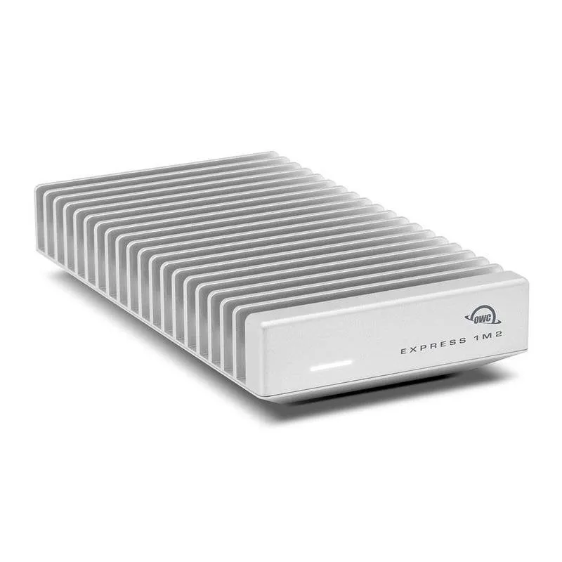 Custodia esterna OWC OWCUS4V2EXP1M2 M.2 Alluminio Grigio cassetto estraibile USB4 - immagine 1