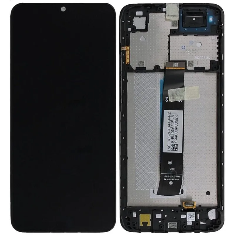 Display Xiaomi Redmi A2 Plus/A2 Nero Ricambio Smartphone - immagine 1