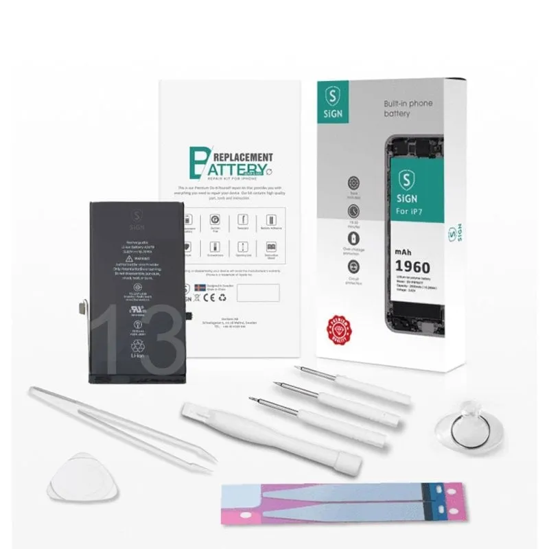 Kit sostituzione batteria SiGN iPhone 13 completo pratico - immagine 1