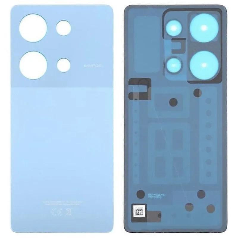 Cover Posteriore Xiaomi Poco M6 Pro Blu Originale Ricambio - immagine 1