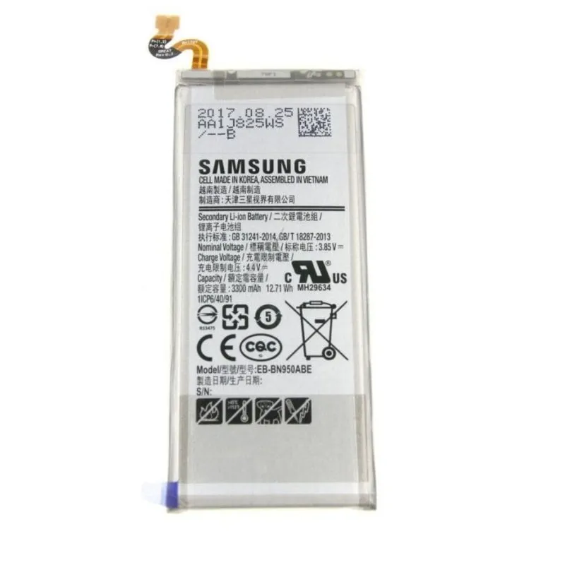 Batteria Samsung Galaxy Note 8 Originale Ricambio Alta Affidabilità - immagine 1