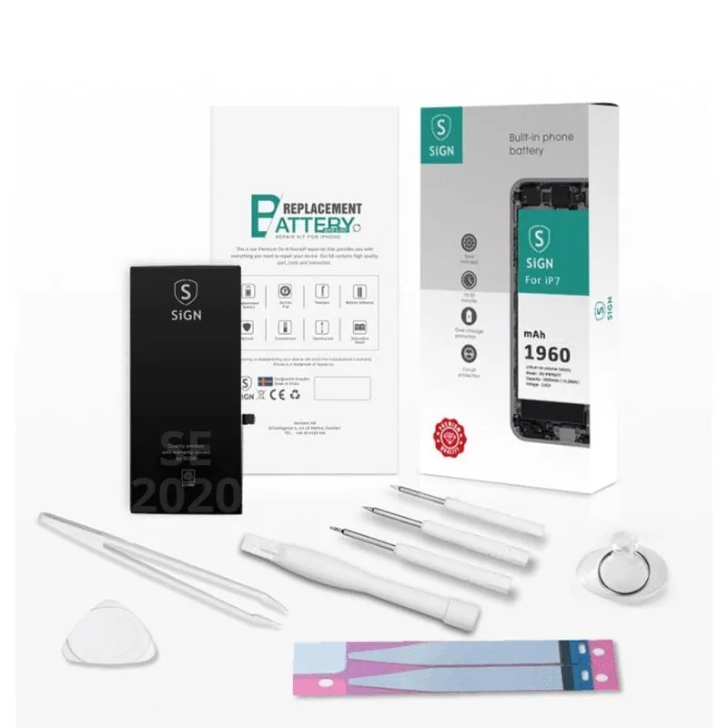 Kit sostituzione batteria SiGN iPhone SE 2020 completo - immagine 1