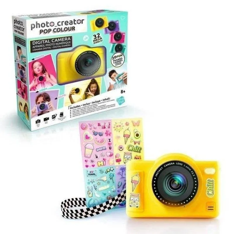 Fotocamera Compatta Canal Toys Photo Creator Mini 32MP 32GB USB-C Gialla - immagine 1