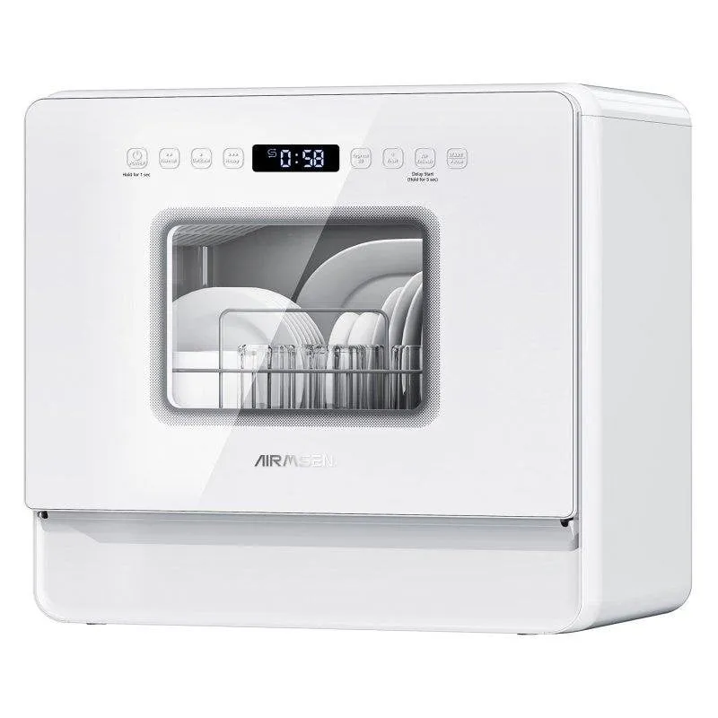 Lavastoviglie Airmsen Mini 7+2 programmi 36x55cm con addolcitore acqua - immagine 1