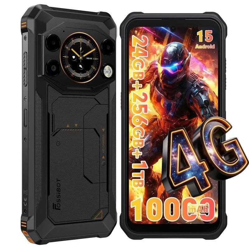 Fossibot F117 4G 8GB 256GB 6.75" Nero - immagine 1