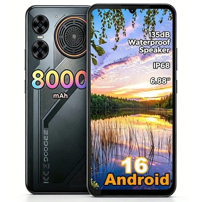 Doogee M30 4G 6GB 256GB 6.88" Nero - immagine 1