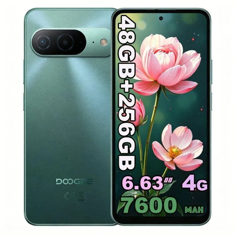 Doogee B10 4G 6GB 6.63" 256GB Nero Fotocamera - immagine 1