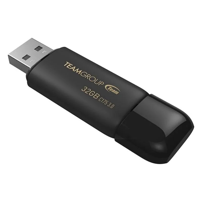 Unità flash USB Team Group C175 32 GB USB 3.2 Gen 1 nera - immagine 1