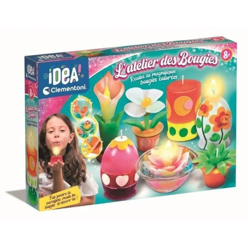 Kit creativo per candele di paraffina Clementoni Atelier des Bougies - immagine 1