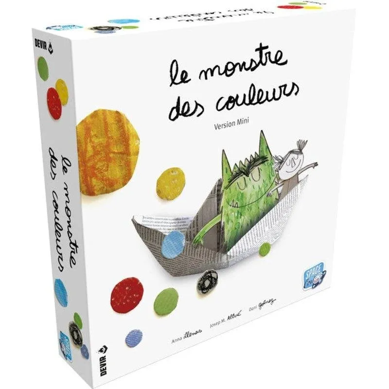 Gioco da tavolo cooperativo Asmodee Le Monstre des Couleurs Mini (3+) - immagine 1