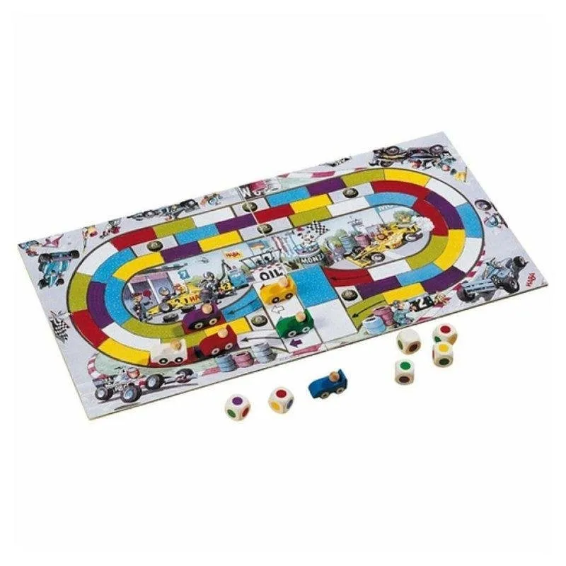 Gioco da tavolo HABA Monza corsa bambini 5+ pista ripiegabile - immagine 1