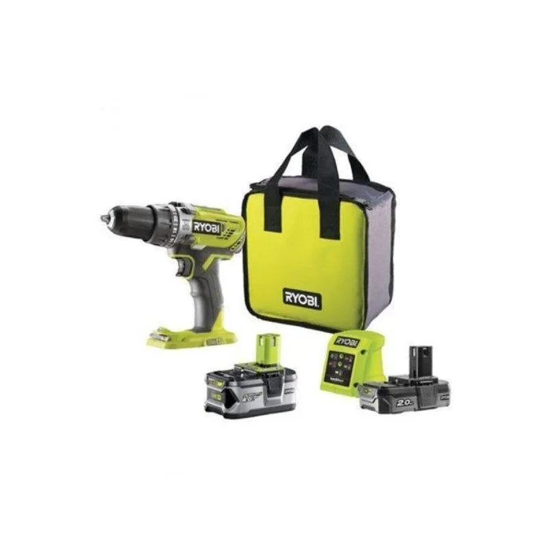 Trapano a percussione senza fili Ryobi 18V ONE+ R18PD3 50 Nm - immagine 1