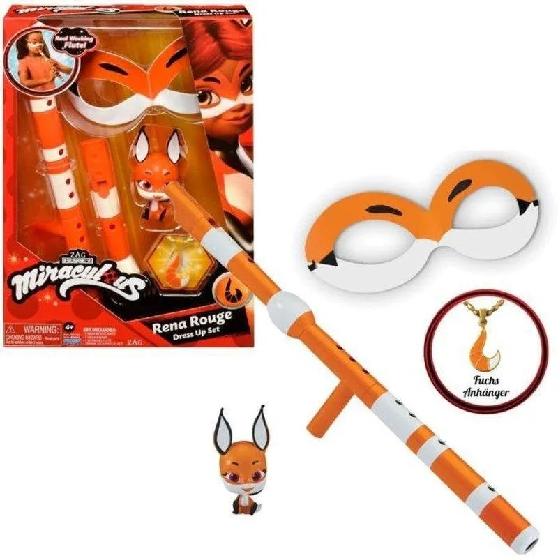 Set di Trasformazione Rena Rouge Bandai - Maschera, Medaglione Magico, Flauto e Figurina Trixx - immagine 1