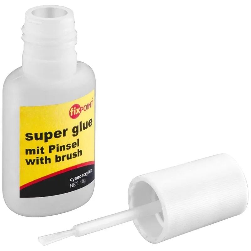 Super Colla con Pennello Extra Forte Applicazione Precisa Riparazioni Fai-da-te - immagine 1