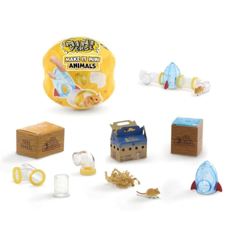 Set Figurine Miniverse MGA Make It Mini Animals Serie 2 - immagine 1