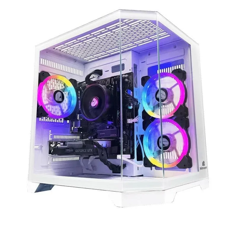 PC fisso NitroPc Avanzato AMD Ryzen 7 5700X 16GB 1TB SSD RTX 5060 Windows 11 Pro - immagine 1