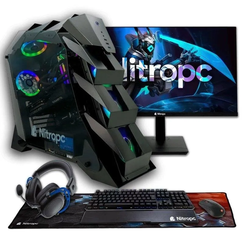 PC fisso Nitropc Pack Élite Intel Core Ultra 7 270K Plus 32GB 2TB SSD RTX 5070 Ti Windows 11 - immagine 1