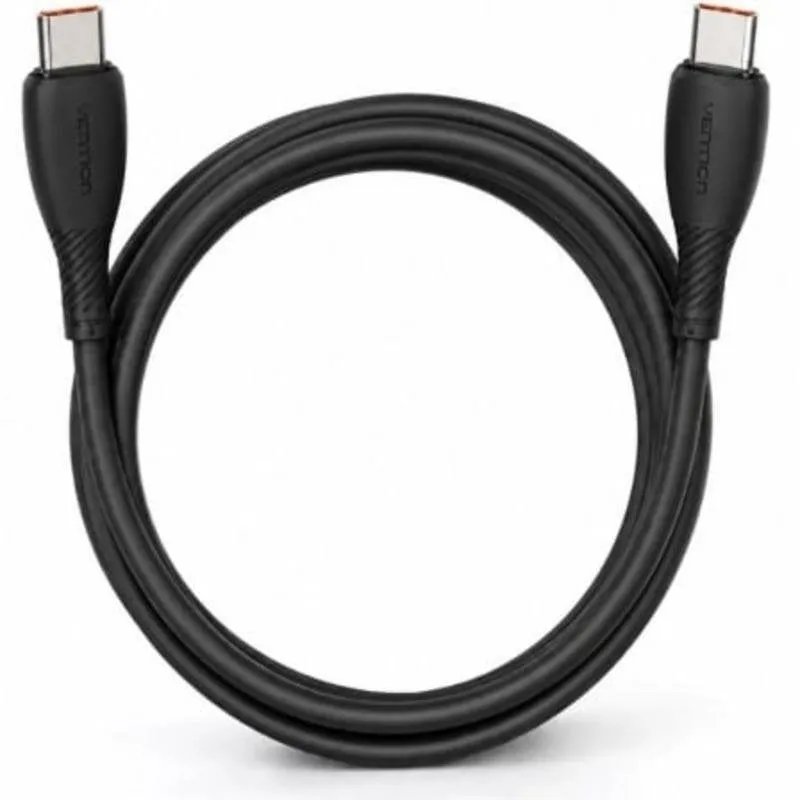 Cavo USB-C Vention 100W E-Marker 1m Nero - immagine 1