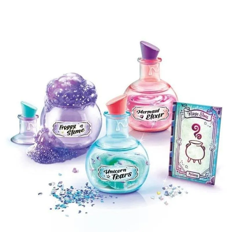 Kit Creazione Slime Canal Toys So Slime Magical - 10 Pozioni Luminescenti ed Effervescenti - immagine 1