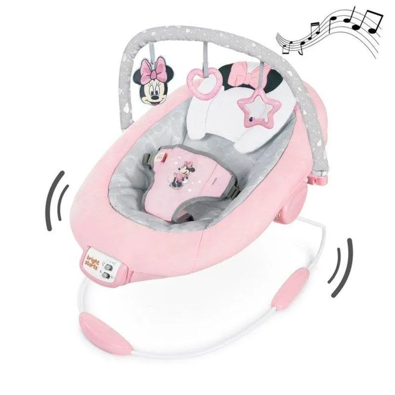 Dondolino Vibrante Disney Baby Minnie Mouse Rosy Skies - immagine 1