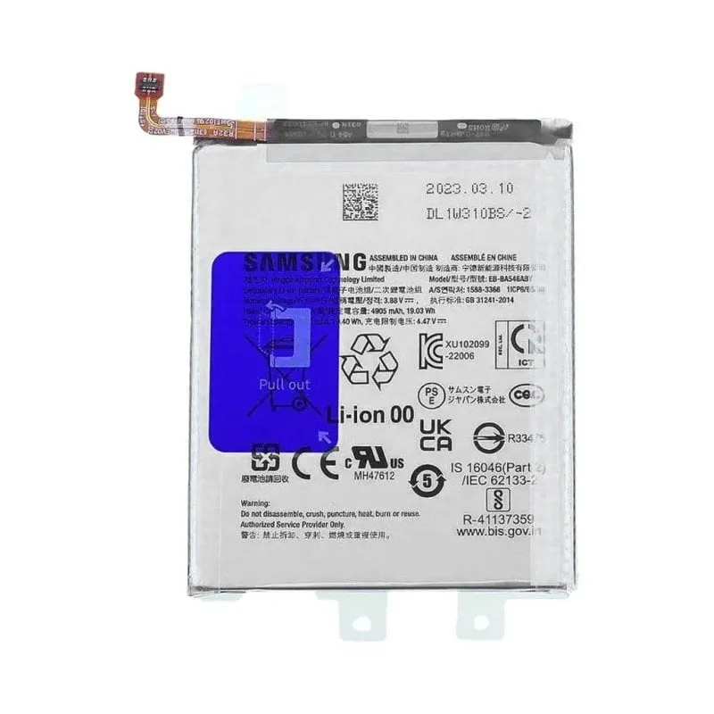 Batteria Samsung Galaxy A56 EB-BA566ASE Ricambio Originale - immagine 1