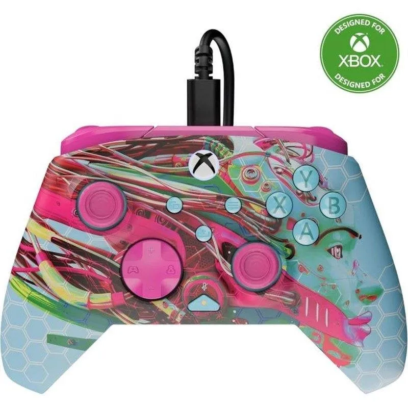 Gamepad Turtle Beach Rematch Advanced Android Dreams per Xbox e PC, cablato, Hall Effect, retroilluminazione - immagine 1