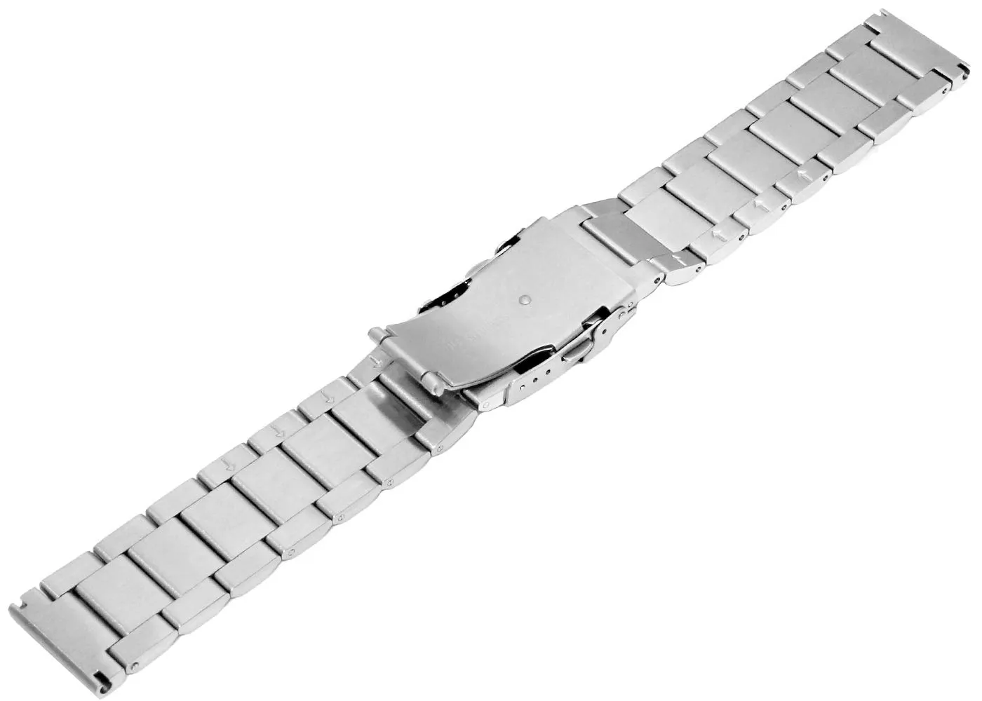 Kai Tian Cinturino acciaio inossidabile 20mm di ricambio cinturino per orologio lucido Cinturino con fibbia pieghevole Cinturini orologi da uomo argento - immagine 8