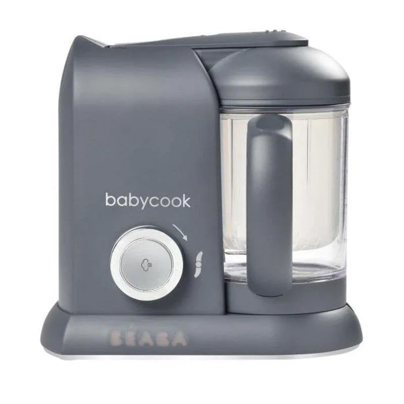 Béaba Babycook Solo 4 in 1 Preparatore Alimenti Bambini 1100 ml Grigio Scuro - immagine 1