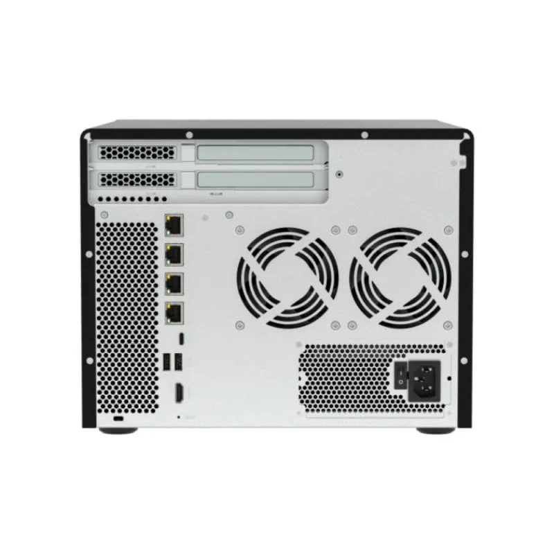 Disco Rigido NAS Tower QNAP 8 bay AMD Ryzen 5 16GB DDR5 2,5GbE TVS-h877AX-R5-16G - immagine 1