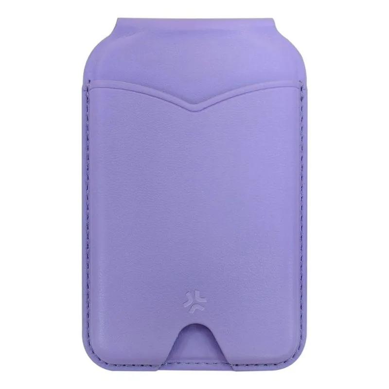 Supporto Passivo Magnetico Celly COLCARDHOLMIRVL con Specchio Viola - immagine 1