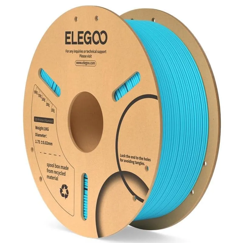 Filamento PLA Elegoo CANVAS Blu 1,75 mm 1 kg con RFID per stampa 3D - immagine 1