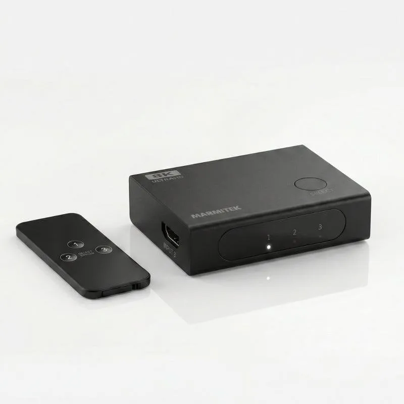 Switch HDMI Marmitek Connect 730 8K 60Hz 4K 165Hz - immagine 1