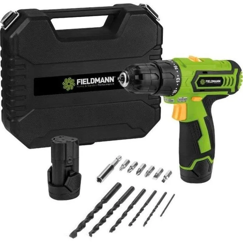Avvitatore a Batteria Fieldmann FDV 10252-A 12V 2x1,3Ah - immagine 1