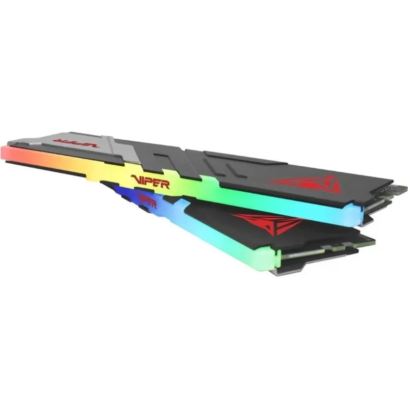 Memoria RAM Patriot Viper Venom RGB 16GB 2x8GB DDR5 6000MHz CL36 XMP 3.0 Multicolore - immagine 1