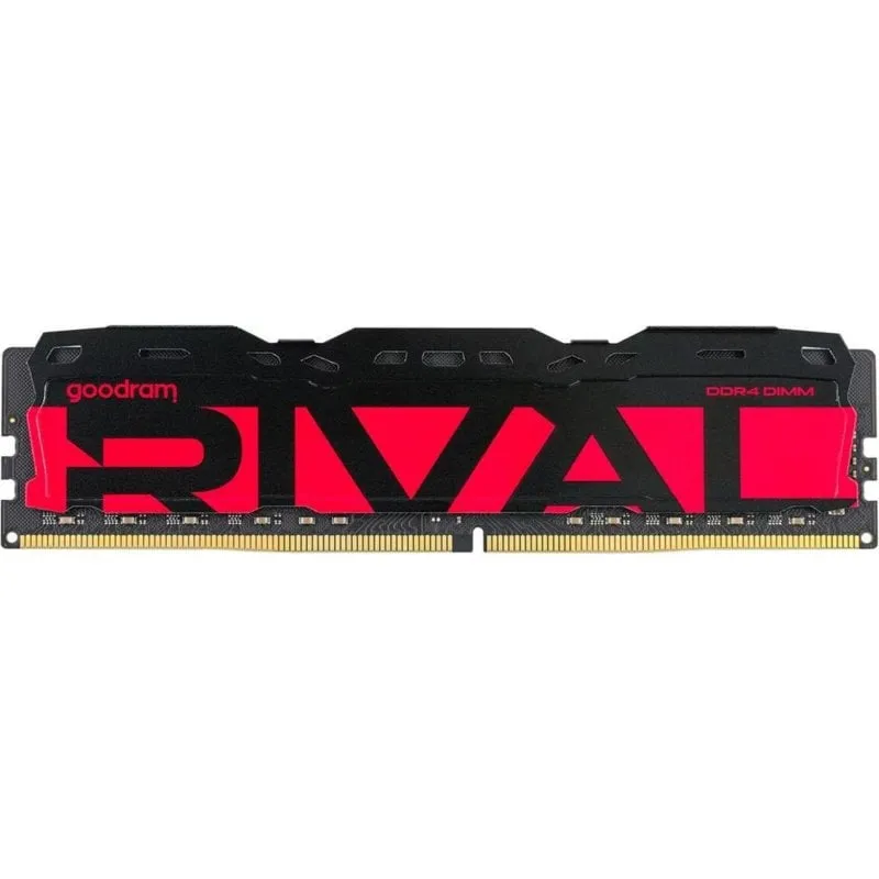 Memoria RAM Goodram Rival Radiant 64GB 2x32GB DDR4 3200MHz CL16 Rossa - immagine 1
